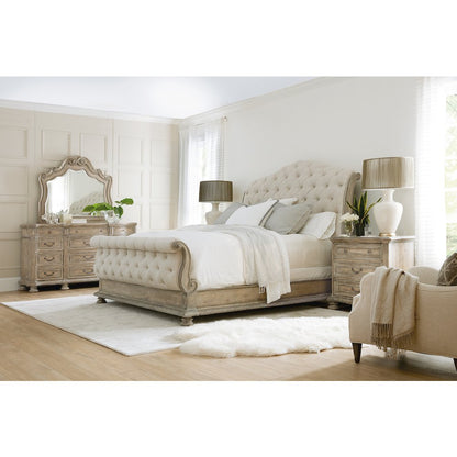 Hooker Furniture Bedroom Castella King Tufted Bed