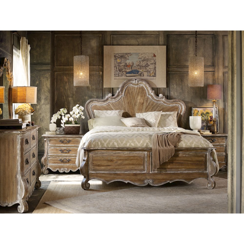 Chatelet King Wood Panel Bed