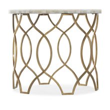 Melange Corrina Round Lamp Table