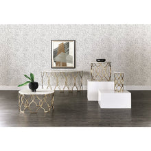 Melange Corrina Round Lamp Table