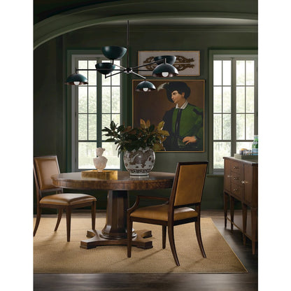 Archives leather Side Chair