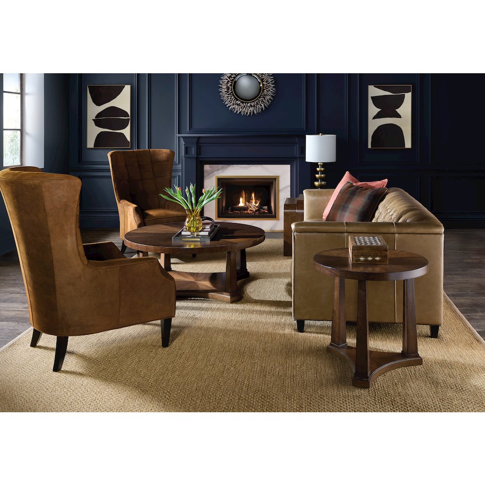 Archives Round Cocktail Table