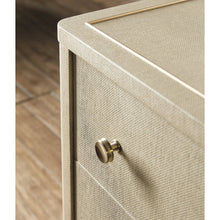 Archives Raffia Three-Drawer Chest