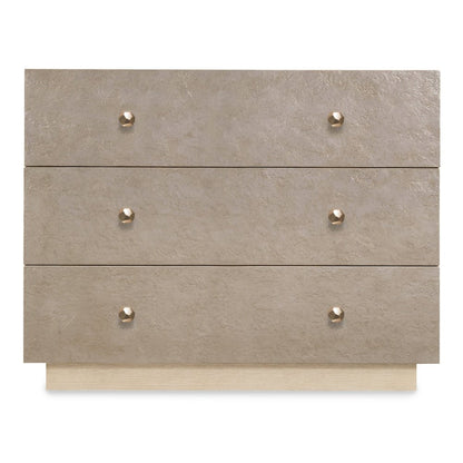 Westwood Bachelors Chest with Silver Leaf Plated Wood Drawer Fronts by Hooker