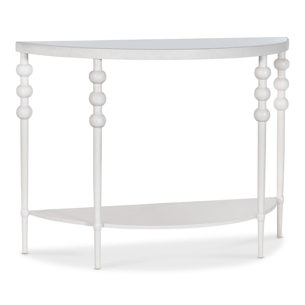 Melange On the Bright Side Demilune Console