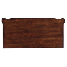 Hooker Furniture Charleston 5-Drawer Wood Chest in Maraschino Cherry Brown