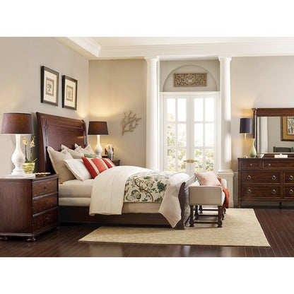 Charleston King Sleigh Bed