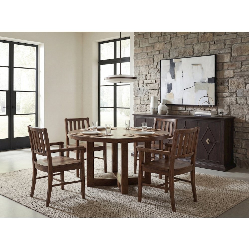 Driftwood Splatback Arm Chair