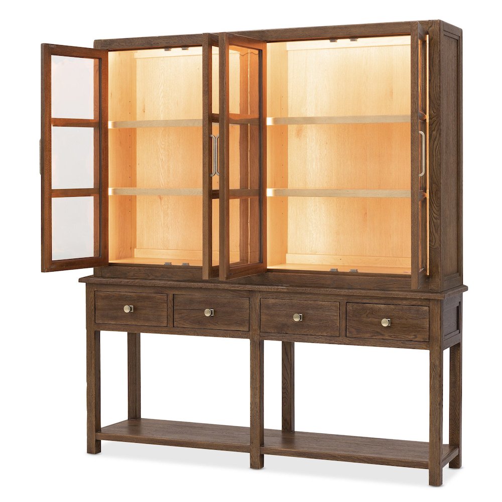 Driftwood Display Sideboard