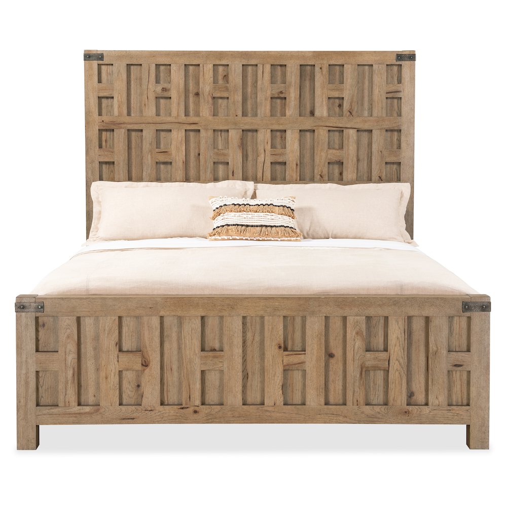 Vineyard Row Queen Panel Bed