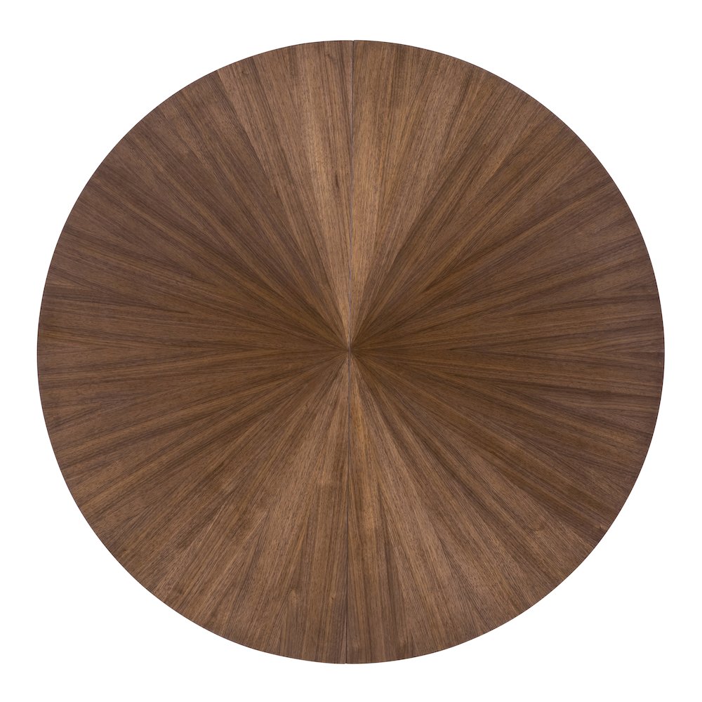 Eleana Round Dining Table with One 20-inch Leaf