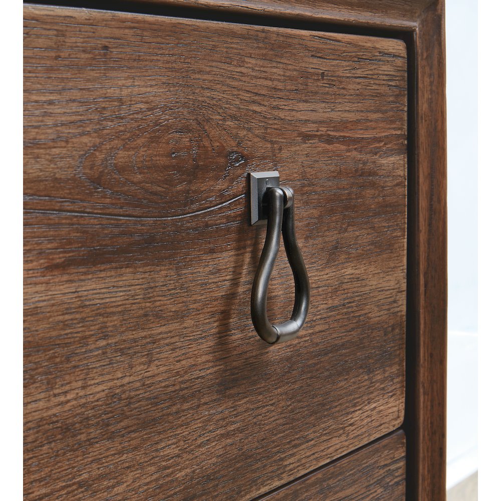 Hooker Furniture Big Sky Veneers and Solid Wood Bachelors Chest in Brown