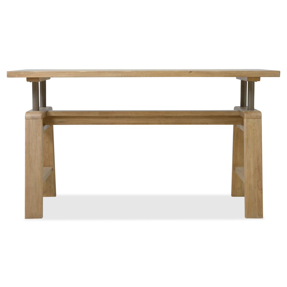 Kalamazoo Table Desk with Natural Wood Finish by Hooker Furnishings