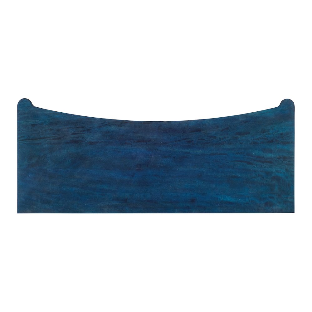 Melange Sapphire Wood Accent Chest in Blue by Hooker Furniture