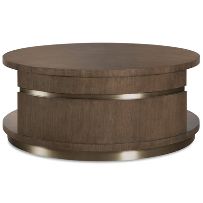 Commerce and Market Roll With It Round Cocktail Table