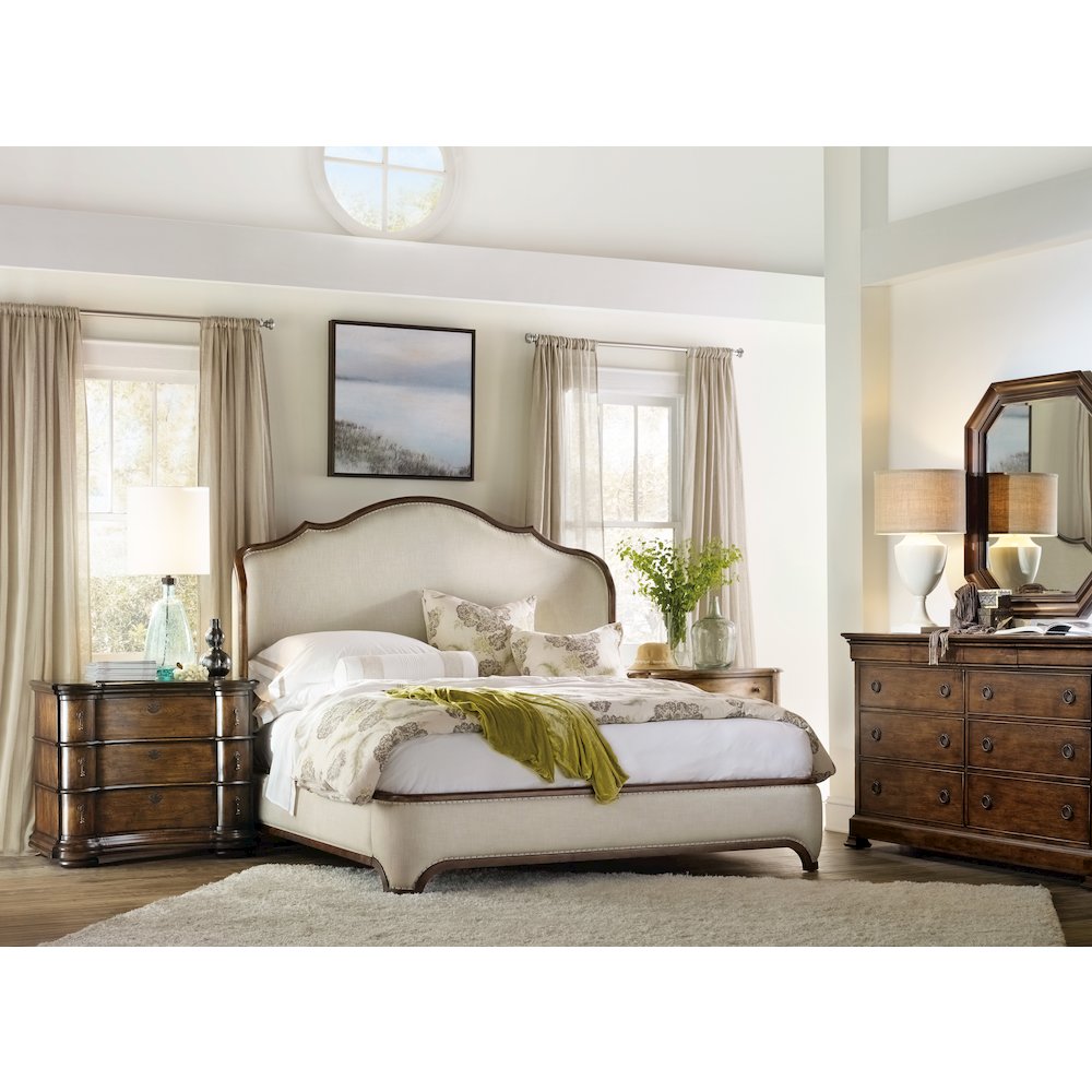 Hooker Furniture Archivist 9 Drawer Dresser in Pecan