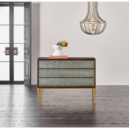 Hooker Furniture Living Room Melange Estrella Three Drawer Chest