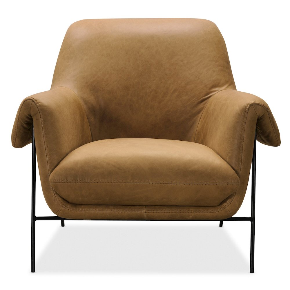 Ambroise Metal Frame Club Chair