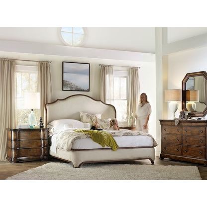 Hooker Furniture Archivist 9 Drawer Dresser in Pecan
