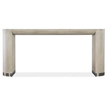Modern Mood Wood Console Table in Natural by Hooker Furniture