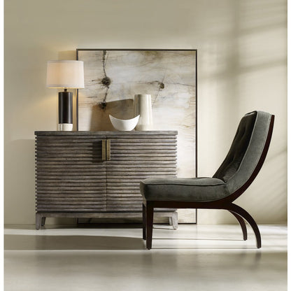 Melange Delano Accent Chest in Rustic Gray Wood Finish by Hooker Furniture