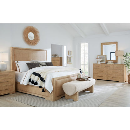 Retreat Three-Drawer Wood Nightstand in Dune Beige Finish by Hooker Furniture