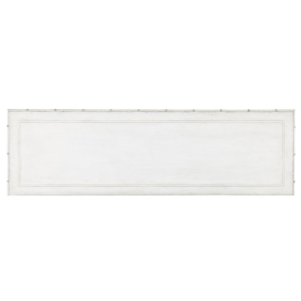 Charleston Six-Drawer Wood Dresser in White by Hooker Furniture