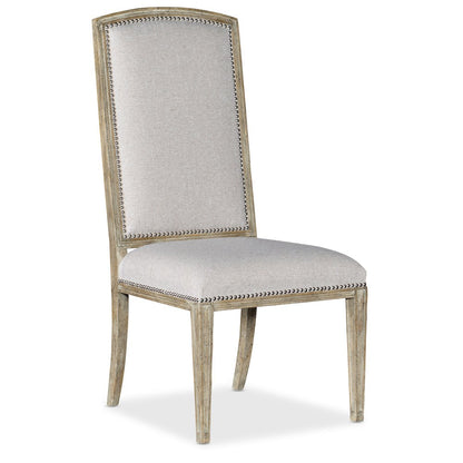 Hooker Furniture Castella Fabric Upholstered Side Chair in Beige