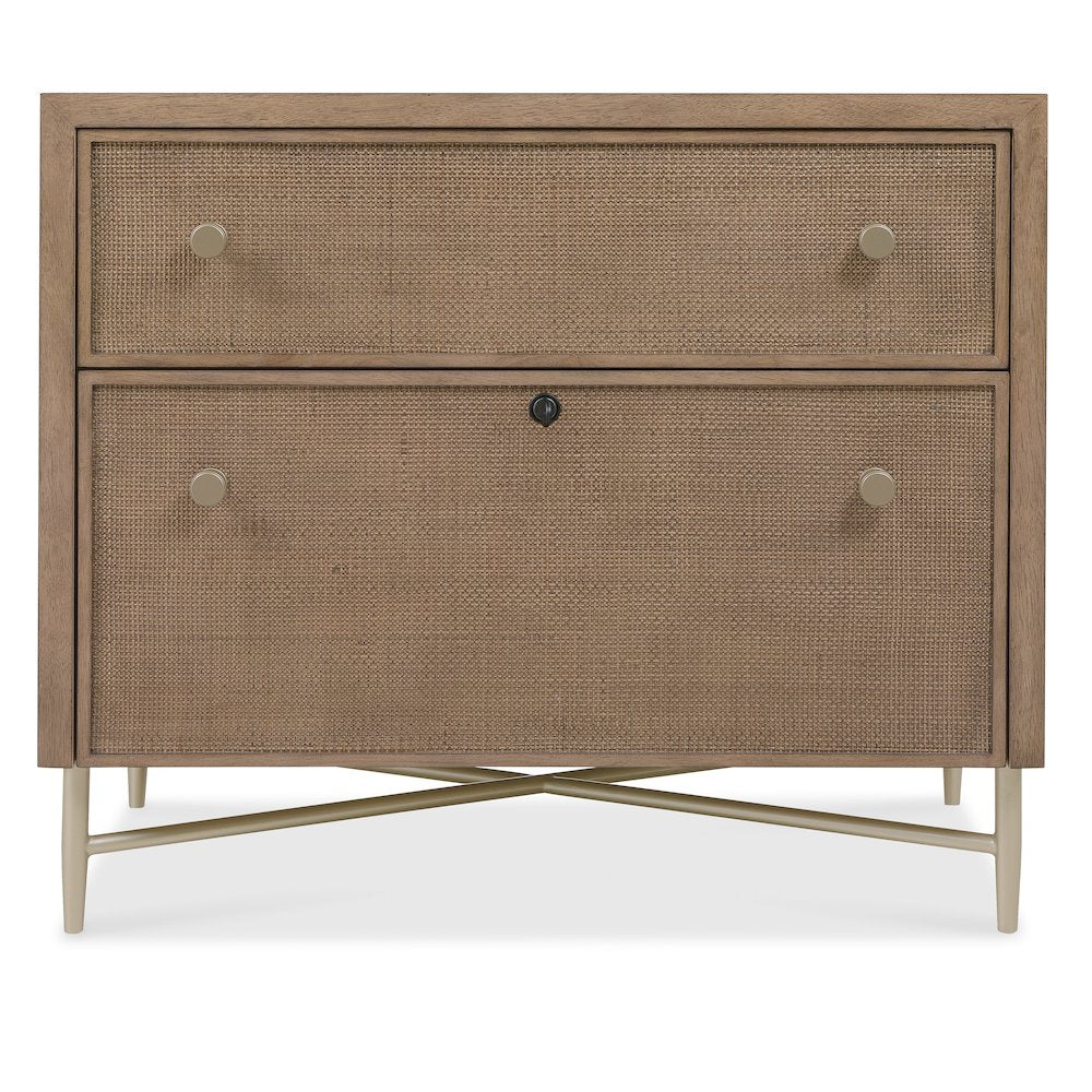 Sonnet Lateral File in Medium Brown Wood by Hooker Furnishings