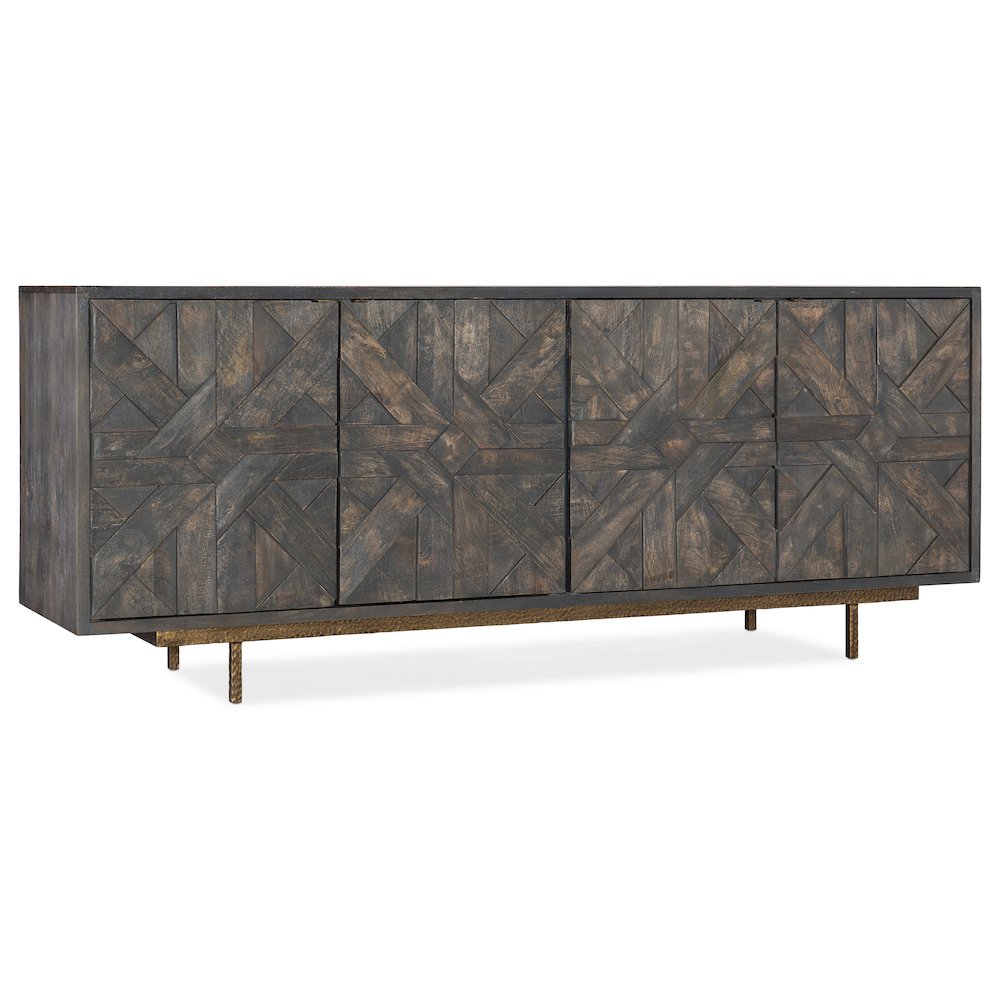 Commerce & Market Layers Credenza in Brown Wood by Hooker Furniture