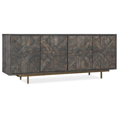 Commerce & Market Layers Credenza in Brown Wood by Hooker Furniture
