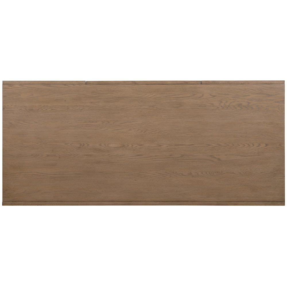 Sonnet Executive Desk in Medium Brown Wood by Hooker Furnishings