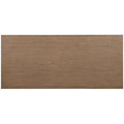 Sonnet Executive Desk in Medium Brown Wood by Hooker Furnishings