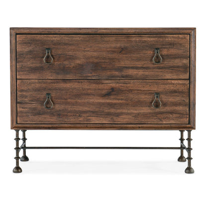 Hooker Furniture Big Sky Veneers and Solid Wood Bachelors Chest in Brown