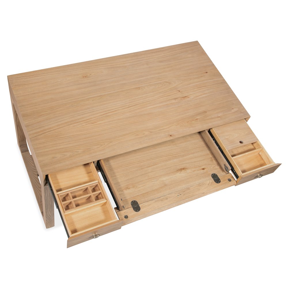 Documents Wood Writing Desk in Brown by Hooker Furniture