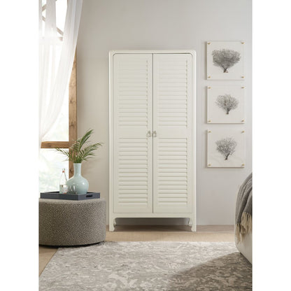 Hooker Furniture Serenity Cape May Wardrobe Armoire White Shell/Light Champagne
