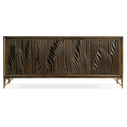 Hooker Furniture Home Entertainement Melange Mountgomery Four Door Credenza