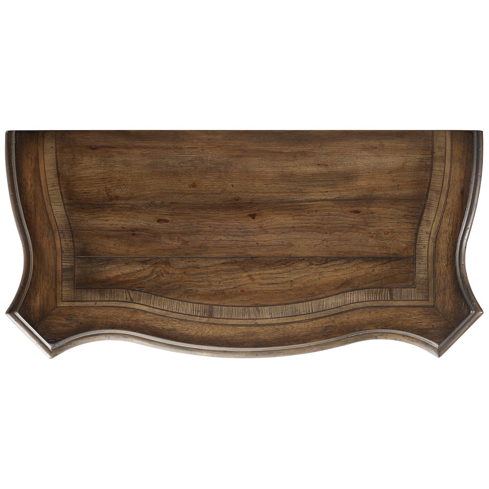 Hooker Furniture Rhapsody 5-Drawer Chest in Rustic Walnut
