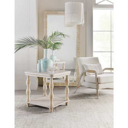 Serenity Sandpiper Floor Mirror in Natural Wood by Hooker Furniture