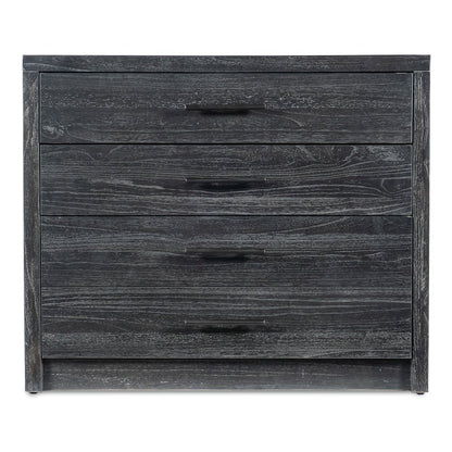 Commerce & Market Lateral File in Black Distressed Wood Finish by Hooker
