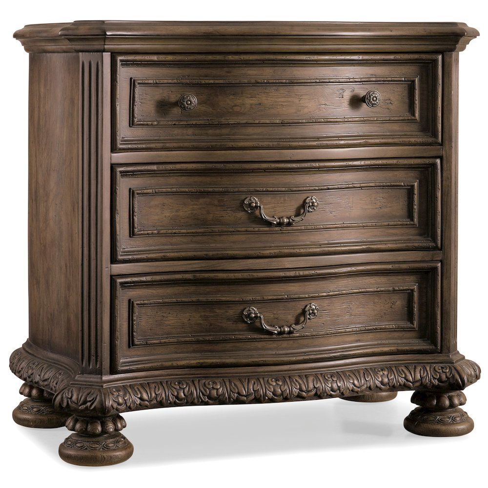 Rhapsody Three Drawer Nightstand