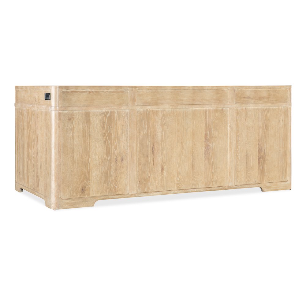Hooker Furniture Retreat Executive Wood Desk in Beige