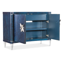 Melange Sapphire Wood Accent Chest in Blue by Hooker Furniture