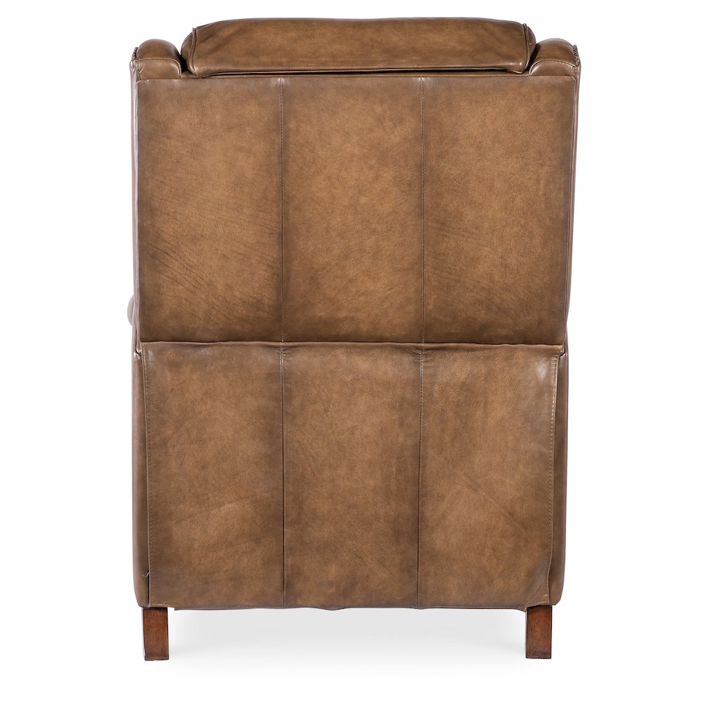 Carrington Power Recliner w/ Pwr Headrest in Brown Leather by Hooker Furnishings