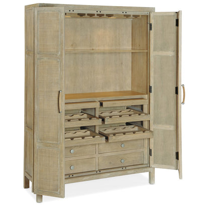 Hooker Furniture Bar and Game Room Surfrider Bar Cabinet