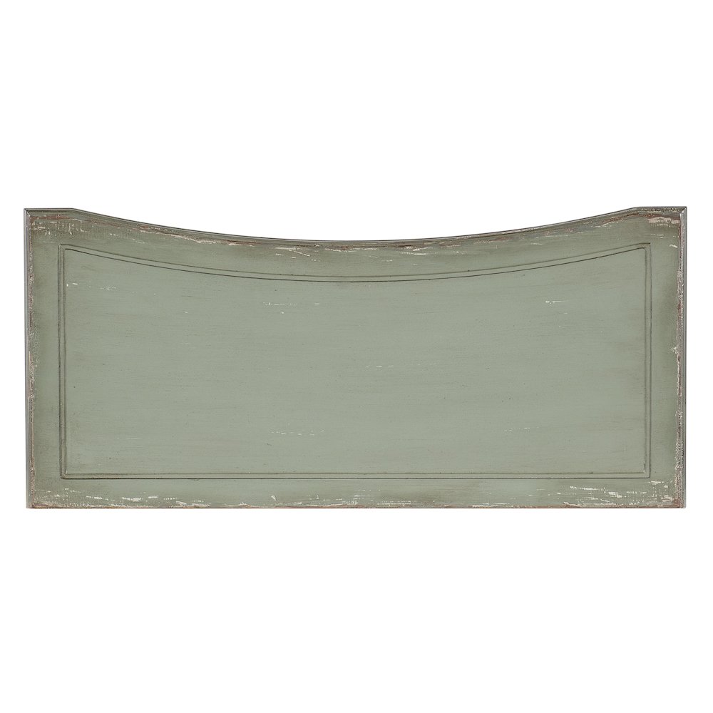 Charleston Wooden Two-Door Accent Chest, Decorative Storage Cabinet, Green