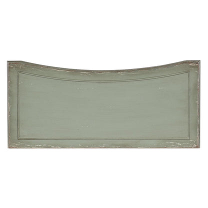 Charleston Wooden Two-Door Accent Chest, Decorative Storage Cabinet, Green