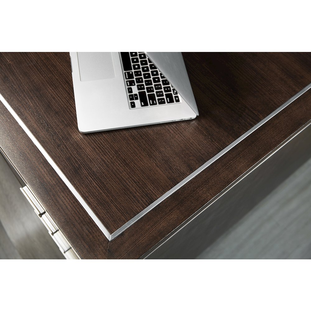 House Blend Executive Desk in Brown Wood by Hooker Furniture