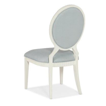 Serenity Martinique Side Chair- in White Wood by Hooker Furniture