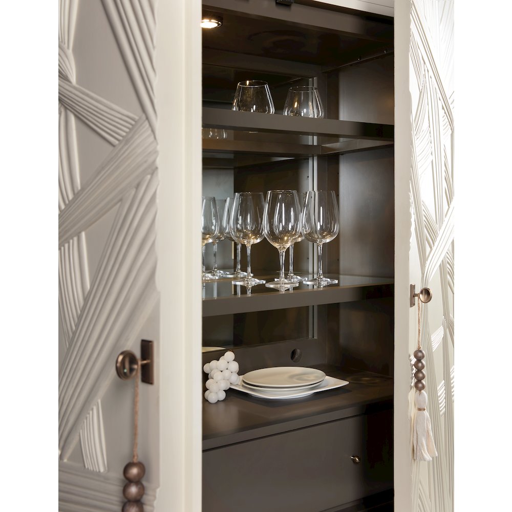 Melange Dream Weaver Bar Cabinet